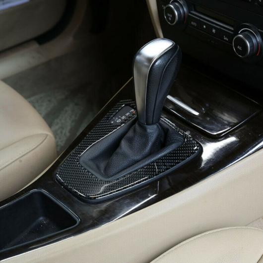 カーボンファイバー ギア シフト トリム パネル トリム 適用: BMW 3シリーズ E90 E92 E93 2005 2012 AL-II-3050 AL Interior parts for cars