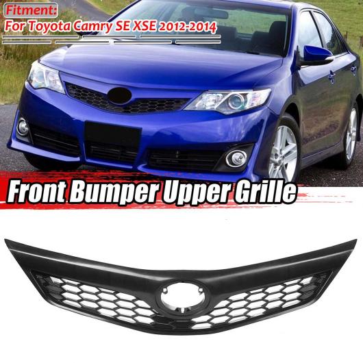 マットブラック フロント バンパー グリル ハニカム スポーツ ABS 適用: トヨタ カムリ SE XSE 2012 2013 2014 レーシング AL-II-4135 AL Exterior parts for cars 23,453円