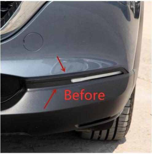 適用: マツダ CX30 CX-30 CX-30 2019 2020 アクセサリー フロント フォグライト ランプ カバー トリム プラスチック クローム AL-II-4209 AL Exterior parts for cars