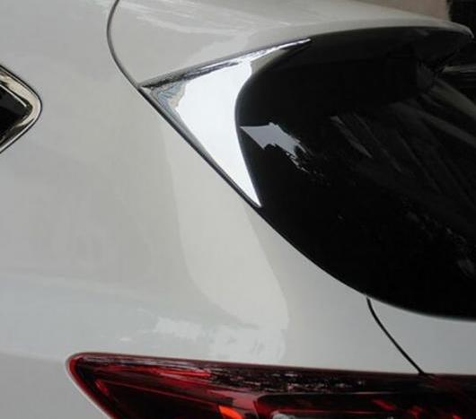 適用: マツダ CX-5 CX5 2012 2015 2016 ハッチバック クローム サイド ドア リア ビュー ウインドウ スポイラー カバー トリム トライアングル ガーニッシュ ベゼル AL-II-4301 AL Exterior parts for cars