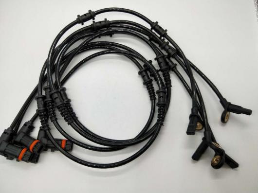 4ピース ABS センサー ブレーキ システム フロント L/R 適用: メルセデス ベンツ W164 W251 GL320 W164 ML A 164 540 09 17 1645400917 1645401617 AL-II-6281 AL sensor