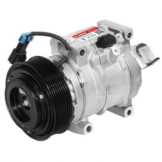 適用: ジョン・ディア AC コンプレッサー 10SRE18C 447280-1650 RE502697 RE284680 SE502697 DCP99520 8PK AL-II-9204 AL Air conditioner compressor｜オートパーツエージェンシー