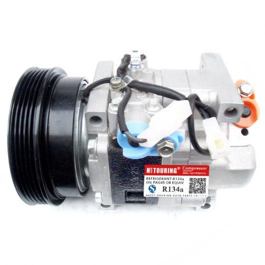 適用: マツダ プロテジェ 1.8L 2.0L 4 CYL 1999-2003 AC コンプレッサー H12A1AA4DG H12A0AH4JU H12A0AX4JUG H12-A0A-X4JUG BK6E-61-450 5PK AL-II-9414 AL Air conditioner compressor