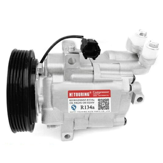DKV08R AC コンプレッサー 適用: 日産 マイクラ K12/ノート E11 NE11 5060216860 9460217342 5060216861 5060217430 92600AX800 92600AX80A 945809 AL-II-9756 AL Air conditioner compressor
