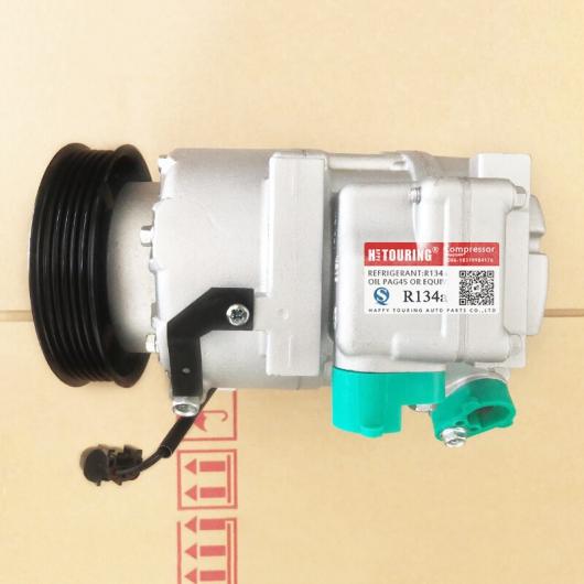 VS18E AC エアコン コンプレッサー 適用: 起亜 カーニバル 2016 F500-YPCBA-08 F500YPCBA08 6PK AL-II-9896 AL Air conditioner compressor