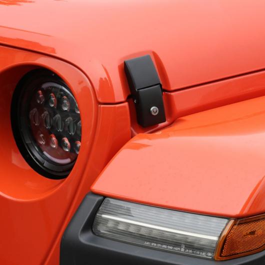 0円 Salenew大人気 Al エンジン ボンネット フード ロック 適用 ジープ Jeep ラングラー Jk 07 17 金属 キー パターン デザイン Al Jj 0029