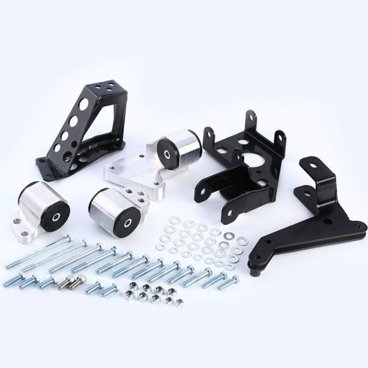 70A Kシリーズ エンジン マウント 適用: ホンダ シビック 92-95 EG K20 K24 Kシリーズ EG モーター スワップ キット シルバー AL-JJ-0040 AL Motor mount|オートパーツエージェンシー