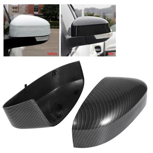 左 右 バックミラー ミラー カバー カーボンファイバー スタイル 適用: フォード/FORD フォーカス 2012 2013 2014 2015 2016 2017 2018 AL-JJ-0160 AL Mirror cover
