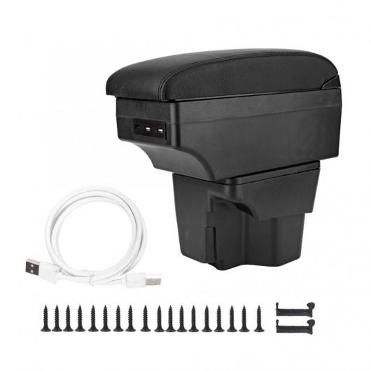 セントラル アームレスト ストレージ ボックス ABS + PU 適用: 起亜 リオ 3 2012-2016 AL-JJ-0329 AL Armrest 29,920円