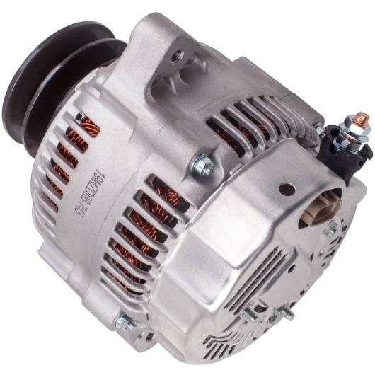 120A オルタネーター 適用: トヨタ ランドクルーザー HZJ70 73 75 80 105 1HZ 1PZ 1HD-T 4.2L ディーゼル 80シリーズ & 100シリーズ 110A 2706017181 AL-JJ-0629 AL Car parts
