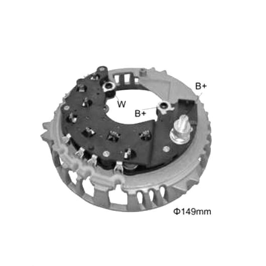 オルタネーター ジェネレーター 整流器 ブリッジ 適用: FR6023 F8AU-10A366AIP 31-212-1 31-212 RF-12 230870 1ピース AL-JJ-1134 AL Car parts|オートパーツエージェンシー