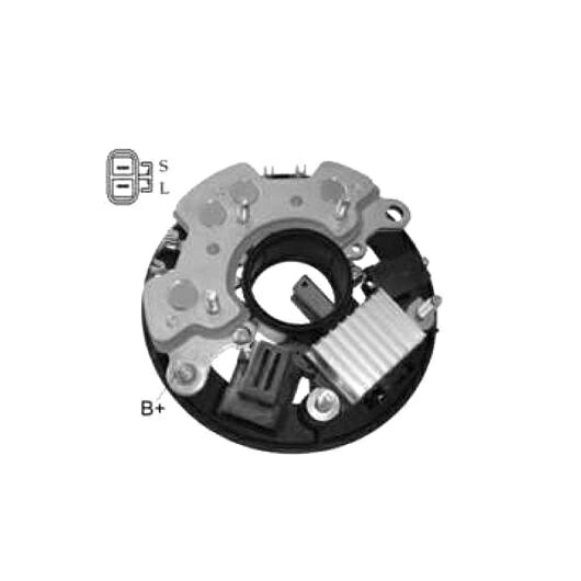 オルタネーター ジェネレーター 整流器 ブリッジ 適用: HI11318AZT LR1110-501 1ピース AL-JJ-1236 AL Car parts|オートパーツエージェンシー