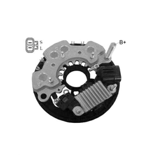 オルタネーター ジェネレーター 整流器 ブリッジ 適用: HI11321A + IH744 LR1100-705 1ピース AL-JJ-1243 AL Car parts|オートパーツエージェンシー
