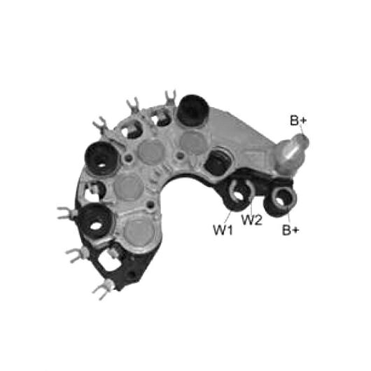 オルタネーター ジェネレーター 整流器 ブリッジ 適用: VAL902H 1ピース AL-JJ-1659 AL Car parts