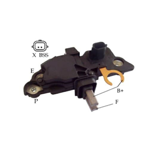 オルタネーター 電圧 レギュレーター 適用: B321 04-116 5ピース AL-JJ-1900 AL Car parts