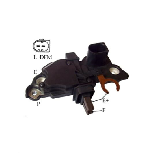 オルタネーター 電圧 レギュレーター 適用: B5225 04-0221 5ピース AL-JJ-1913 AL Car parts