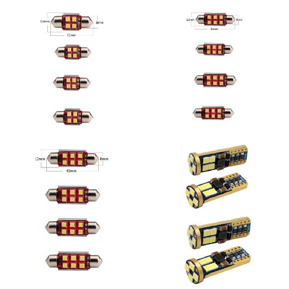 LED 車用 内装 ライト 適用: BMW E30 コンバーチブル ツーリング リア トランク グローブ ボックス バニティミラー ライト エラーフリー 31mm~T10 ホワイト AL-JJ-2252 AL Interior parts for cars
