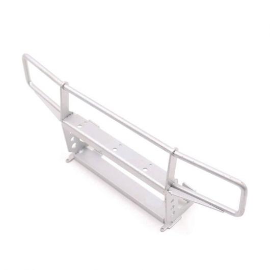 適用: トラクサス TRX-4 金属 CNC フロント バンパー スティンガー フロント バンパー シミュレーション クライミング アクセサリー シルバー AL-JJ-2880 AL Exterior parts for cars