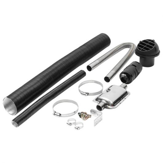 24mm エキゾースト ミュート + 25mm フィルター + エキゾースト & インテーク パイプ 適用: エア ディーゼル ヒーター タイプ001 AL-JJ-3107 AL Car parts|オートパーツエージェンシー