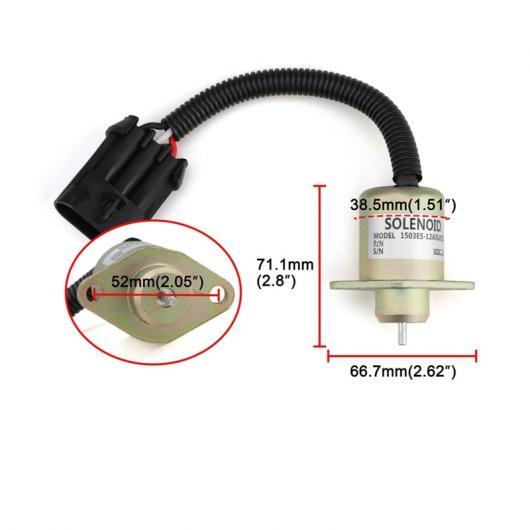 Al フューエル シャット オフ ストップ ソレノイド 適用 クボタ エンジン R90 R 25 01 Al Jj 3191 Painfreepainrelief Com