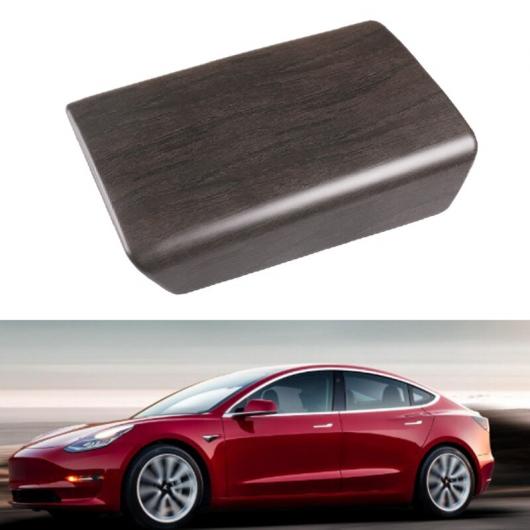 オーク 粒 センター コンソール パッド アームレスト ボックス カバー 適用: テスラ/TESLA モデル 3 アームレスト ケース プロテクター コンソール メンバー 保護 カバー タイプ001 AL-JJ-3803 AL Interior parts for cars