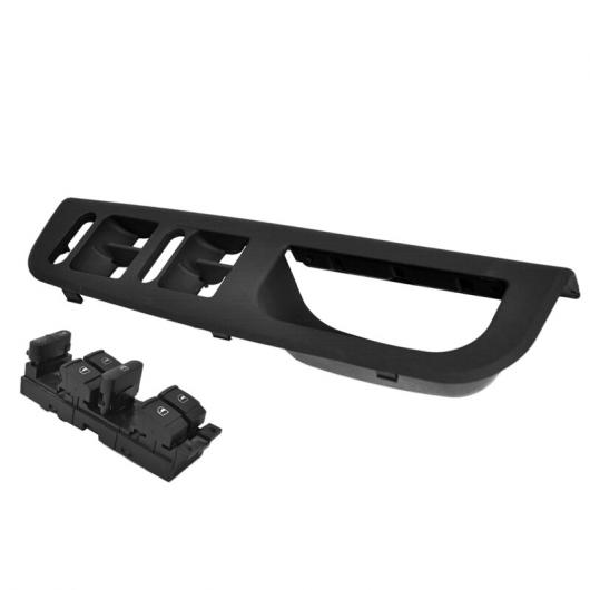 2ピース ウインドウ マスター コントロール スイッチ パネル 適用: フォルクスワーゲン/VOLKSWAGEN ゴルフ MK 4 ジェッタ ボーラ パサート B5 1999-2004 3B1867171E 1J4959857D 3BD959 ブラック AL-JJ-5445 AL Car parts