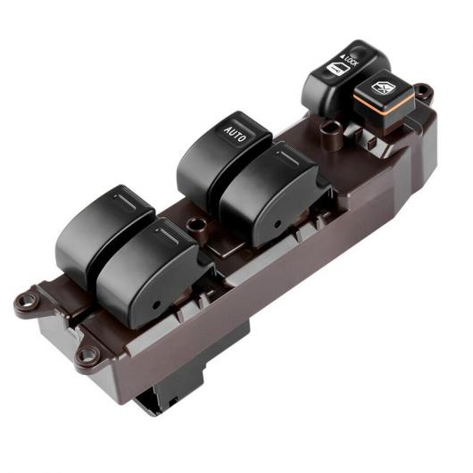 84820-12491 84820-AA050 パワー ウインドウ マスター スイッチ ドライバ サイド 適用: トヨタ カローラ カムリ シエナ 2003-2010 ブラック AL-JJ-5151 AL Car parts｜オートパーツエージェンシー