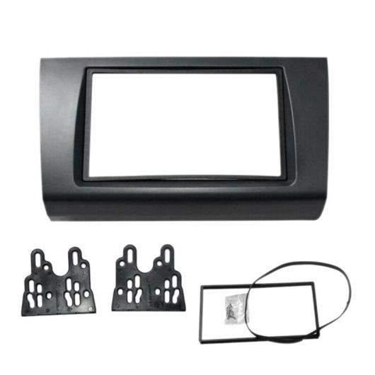 適用: スズキ スイフト 2005-2010 2 DIN O パネル DVD ナビゲーション パネル フレーム ステレオ ラジオ パネル ブラック AL-JJ-5705 AL Car parts|オートパーツエージェンシー