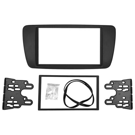 2 DIN アダプタ CD トリム パネル ステレオ インターフェース ラジオ フレーム パネル 適用: セアト イビサ 2008 + タイプ001 AL-JJ-6106 AL Interior parts for cars