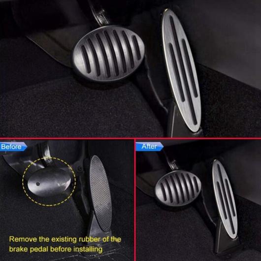 ALガスブレーキペダルカバーセットAT適用:ミニ/MINI(BMW)クーパーJCWR55R56R60R61F54F55F56F60AL-JJ-6172