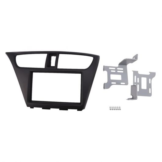 ダブル DIN ステレオ ラジオ パネル アダプタ ブラック 適用: ホンダ シビック 2012-2017 左ハンドル車 ブラック AL-JJ-6289 AL Interior parts for cars｜オートパーツエージェンシー