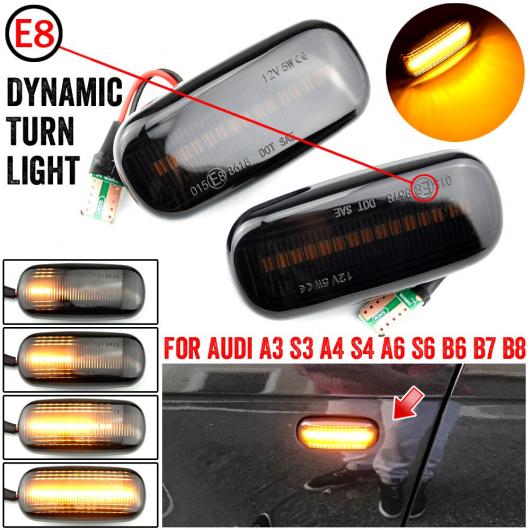 適用: アウディ/AUDI A3 S3 8P A4 S4 RS4 B6 B7 B8 A6 S6 RS6 C5 C7 LED ダイナミック サイド マーカー ターンシグナルライト シーケンシャル ウインカー ライト AL-JJ-7073 AL Car parts｜オートパーツエージェンシー