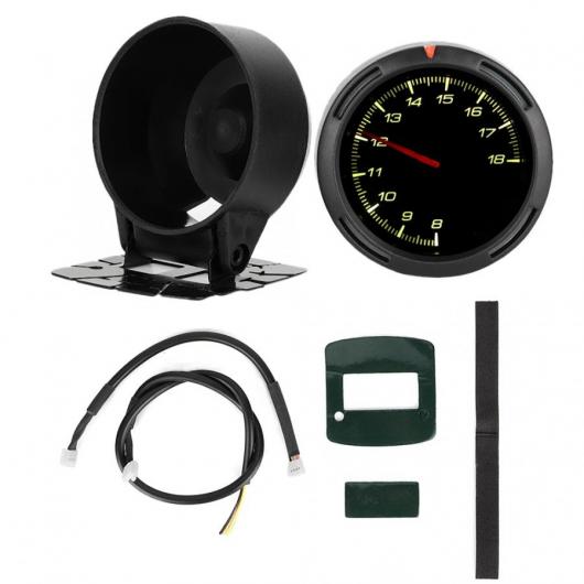 12V ユニバーサル レーシング メーター アクセサリー 高感度 電圧 ゲージ AL-JJ-8274 AL Car parts