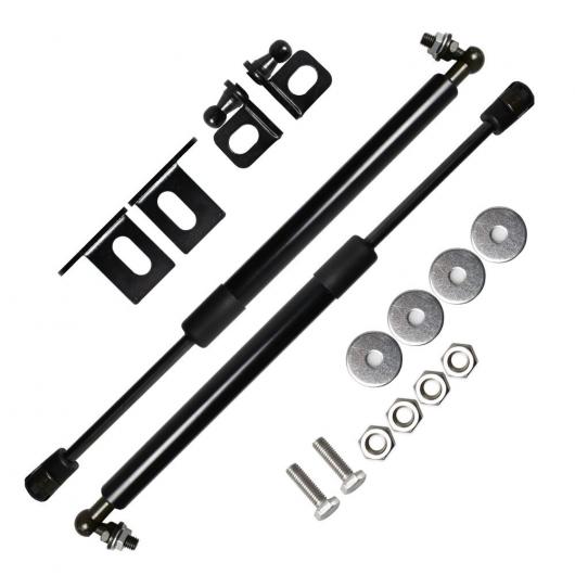 適用: トヨタ シエナ XL30 2011-2019 フロント フード ボンネット カーボンファイバー ガス ストラット ショック ダンパー リフト サポート-スタイリング アブソーバー ノーマル ブラック AL-JJ-9071 AL Car parts