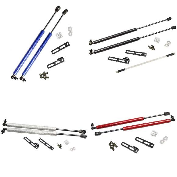適用: 2007-2013 日産 X-トレイル エクストレイル T31 フロント フード ボンネット ガス ストラット ショック ダンパー ブルー カーボンファイバー～レッド カーボンファイバー AL-JJ-9022 AL Car parts