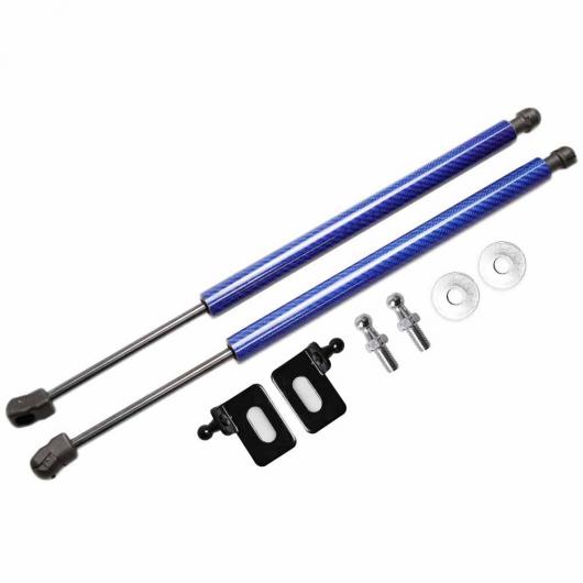 適用: トヨタ スープラ A80 1993-2002 2ピース オート フロント フード ボンネット ガス ストラット カーボンファイバー リフト サポート ショック ダンパー ブルー カーボンファイバー AL-JJ-9180 AL Car parts