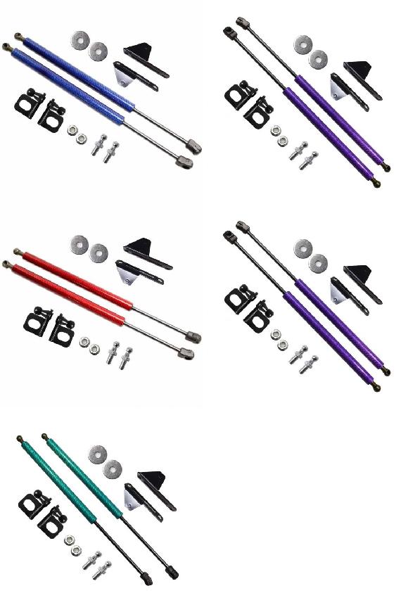 適用: シボレー/CHEVROLET トレイルブレイザー RG コロラド 7 2012-2020 フロント フード ガススプリング ブルー カーボンファイバー～グリーン カーボンファイバー AL-JJ-9155 AL Car parts｜オートパーツエージェンシー