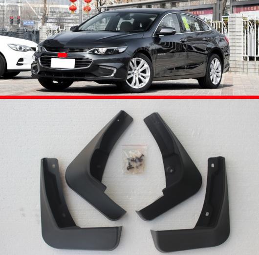4ピース 適用: シボレー/CHEVROLET マリブ 2016 2017 2018 マッド フラップ スプラッシュ ガード フェンダー マッドガード キット マッド フラップ スプラッシュ ガード マッドガード AL-JJ-9457 AL Exterior parts for cars
