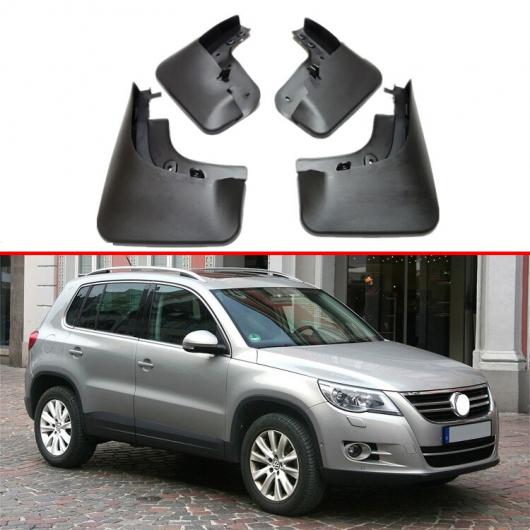 適用: VW フォルクスワーゲン/VOLKSWAGEN ティグアン 2005-2016 4ピース マッド フラップ スプラッシュ ガード フェンダー マッドガード キット マッド フラップ スプラッシュ ガード マッドガード AL-JJ-9516 AL Exterior parts for cars
