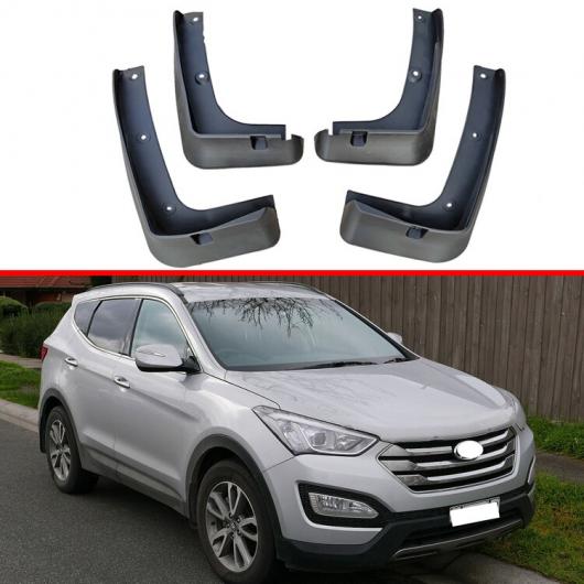 適用: ヒュンダイ/現代/HYUNDAI サンタフェ 3rd 2013-2018 4ピース マッド フラップ スプラッシュ ガード フェンダー マッドガード キット マッド フラップ スプラッシュ ガード マッドガード AL-JJ-9522 AL Exterior parts for cars｜オートパーツエージェンシー