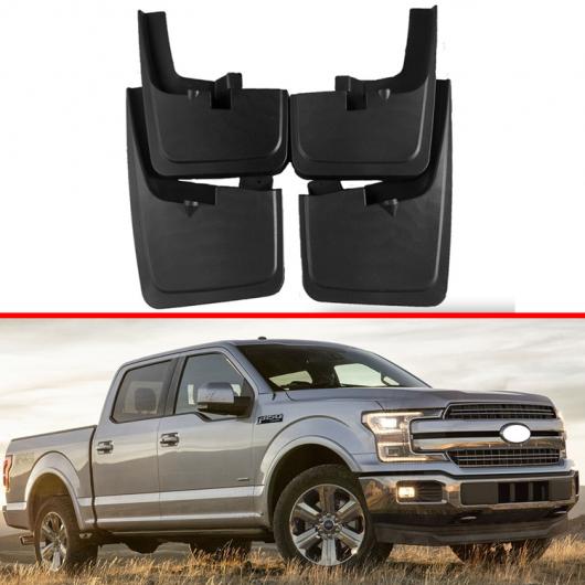 適用: フォード/FORD ラプター F150 F-150 2016 2017 2018 2019 マッド フラップ スプラッシュ ガード マッドガード フェンダー 4ピース/セット AL-JJ-9528 AL Exterior parts cars