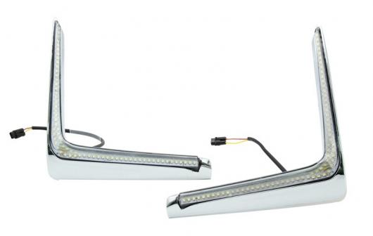 期間限定 ポイント6倍 AL 2ピース 適用: スバル XV 2016-2017 LED デイ