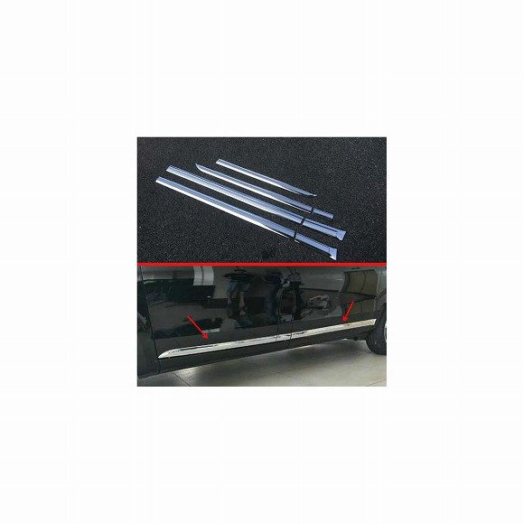 適用: メルセデス-ベンツ ヴィト W447 2017 2018 ABS クローム サイド ドア ボディ モールディング モールディング トリム AL-JJ-9425 AL Exterior parts for cars