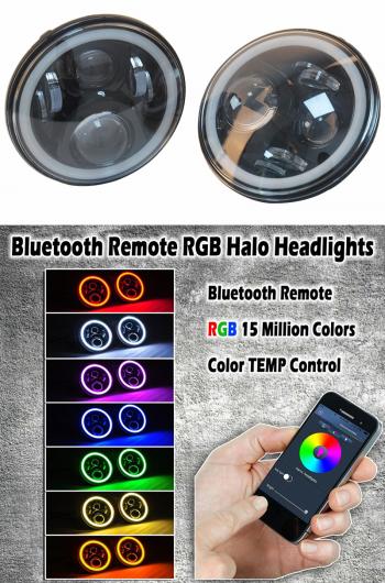 30W 7インチ ラウンド LED ヘッドライト ハイ ロー ビーム ライト ハロ アングル アイ DRL ヘッドランプ 適用: ジープ/JEEP ラングラー オフ ロード 4X4 オートバイ AL-KK-2513 2輪 AL Motorcycle parts