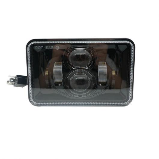 4X6インチ LED 四角形 ヘッドライト H4 プラグ H4651 H4652 H4656 H4666 H6545 適用: ピータービル 379 ケンワース T600 フレイトライナー 120 ヘッドランプ AL-KK-2609 AL Car parts｜オートパーツエージェンシー