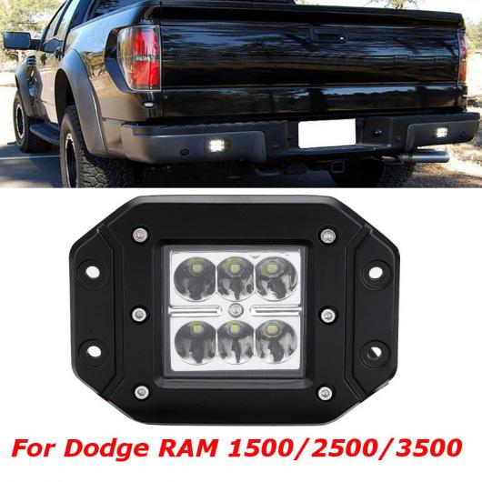 4 フラッシュ マウント 投光ランプ 6 LED ライト バー バックアップ リバース リア バンパー ランプ 適用: トラック オフロード 4X4 SUV ATV バー ボート ダッジ・ラム AL-KK-2668 AL Car parts