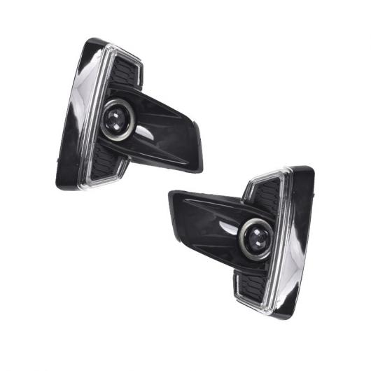 LED DRL デイタイム ランニング ライト + フォグライト ウインカー ドライビング ランプ 適用: トヨタ ハイラックス レボ ロッコ 2018 2019 2020 ブラック AL-KK-1886 AL Car parts
