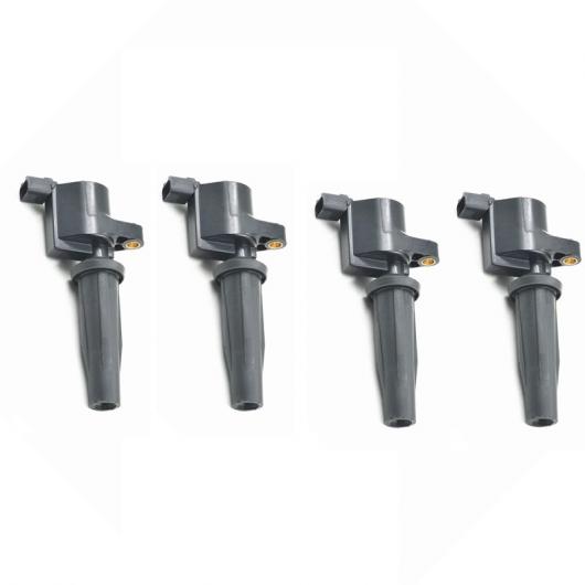 4ピース イグニッション コイル 4M5G-12A366-BC 適用: フォード/FORD エスケープ フォーカス トランジット 2.0L 2.3L ブラック AL-KK-2343 AL Car parts