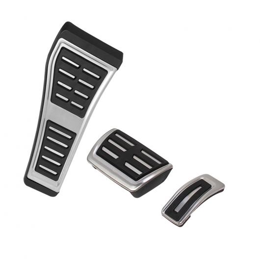 ペダル キット 適用: アウディ/AUDI A6 C8 4K AB 2019 2020 AT アクセル ガス ブレーキ フットレスト ペダル カバー 右ハンドル ステンレス スチール 3ピース AL-KK-3551 AL Interior parts for cars