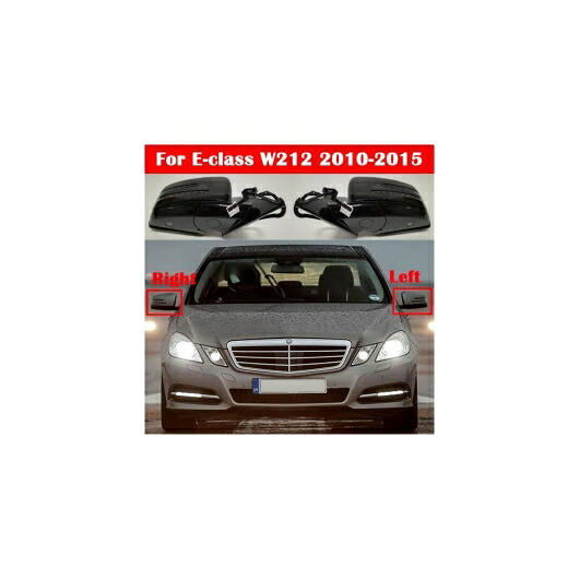 適用: メルセデスベンツ Eクラス W212 E200 E250 E260 E280 E300 2010-2015 アウトサイド バックミラー ミラー リア ビュー サイド ミラー プライマー 左右~ホワイト 左右 AL-KK-4308 AL|オートパーツエージェンシー
